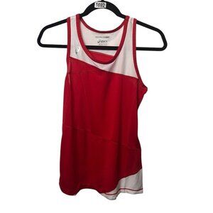 NWT Asics MotionDry Red Athletic Tank Top Size XS | Inventory ID: H33